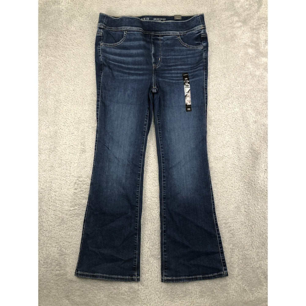 Torrid Jean Lean Jean Slim Boot Womens 0S (35x29) Blue NWT Super Soft FeelTheFit
